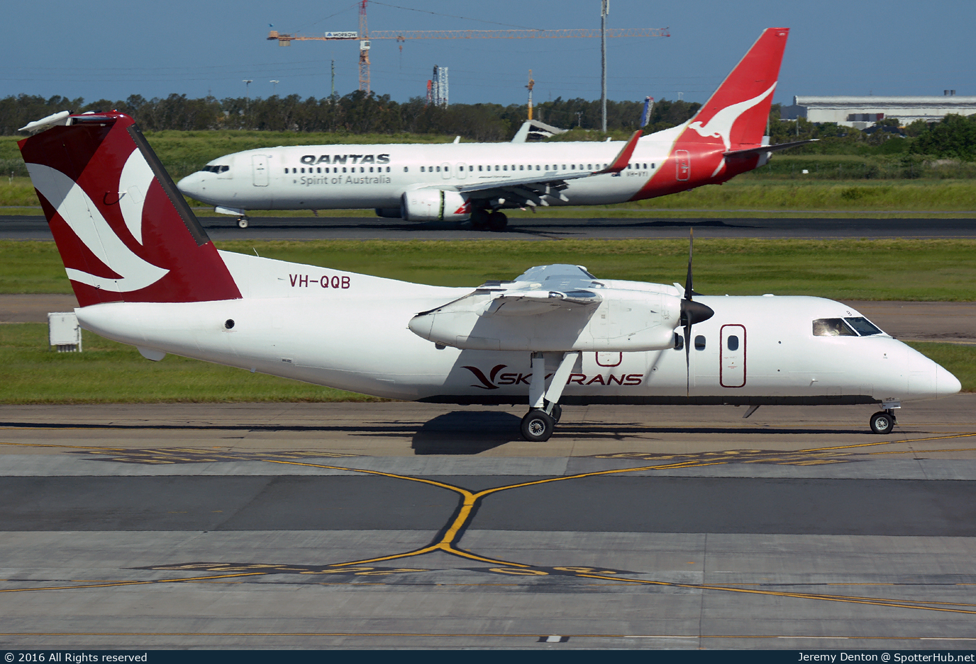 Photo of VH-QQB - De Havilland Canada DHC-8-102 Dash 8 operated by Skytrans