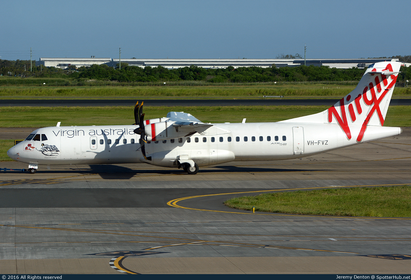 Photo of VH-FVZ - ATR 72-600 operated by Virgin Australia Regional Airlines