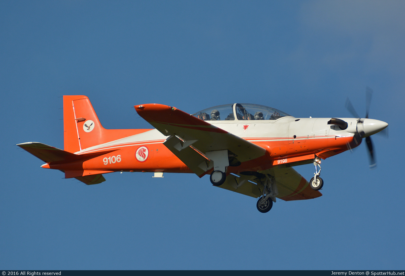 Photo of 9106 - Pilatus PC-21 operated by Republic of Singapore Air Force