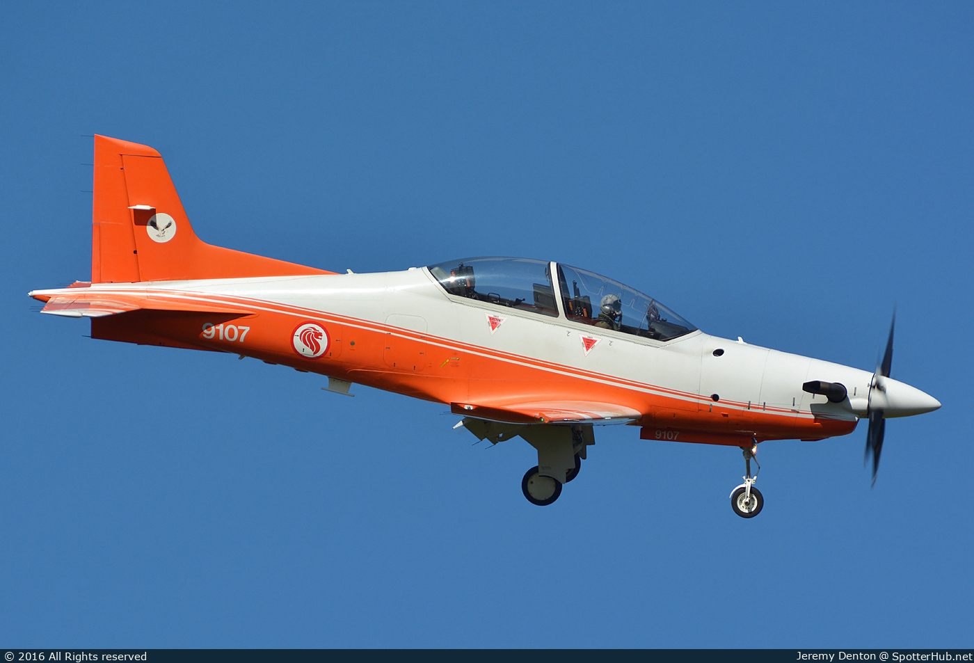 Photo of 9107 - Pilatus PC-21 operated by Republic of Singapore Air Force