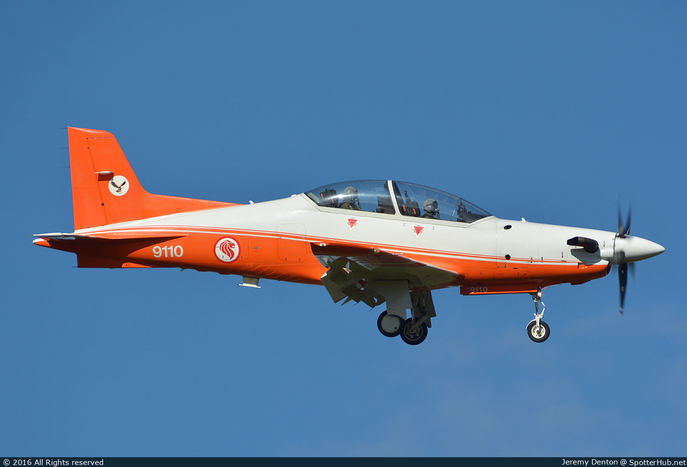 Photo of 9110 - Pilatus PC-21 operated by Republic of Singapore Air Force