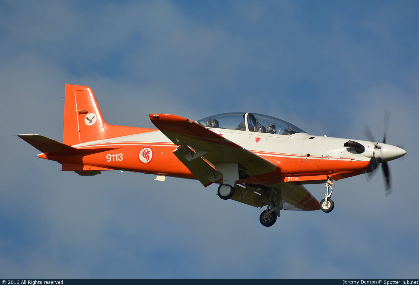 Photo of 9113 - Pilatus PC-21 operated by Republic of Singapore Air Force
