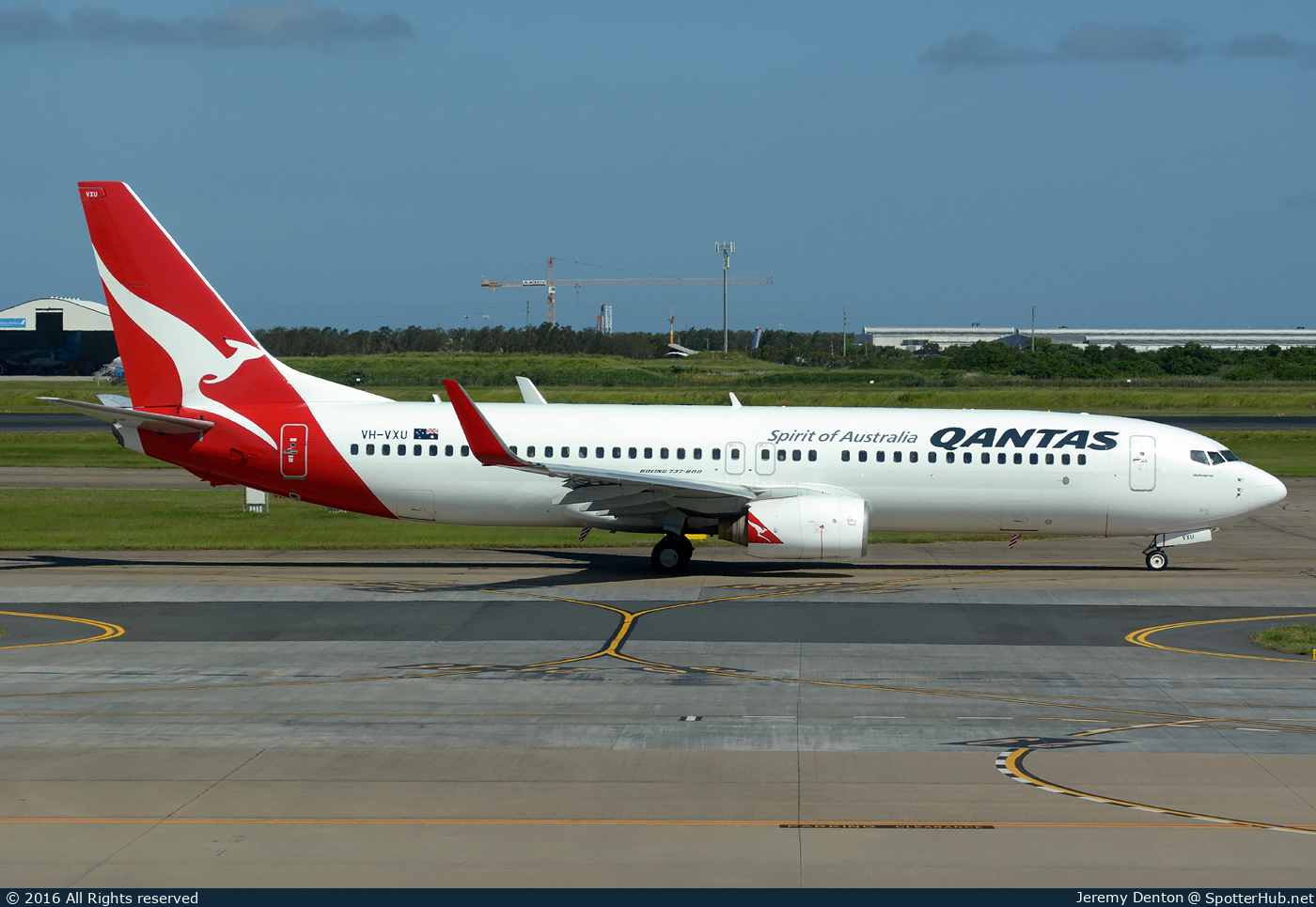 Photo of VH-VXU - Boeing 737-838 operated by Qantas