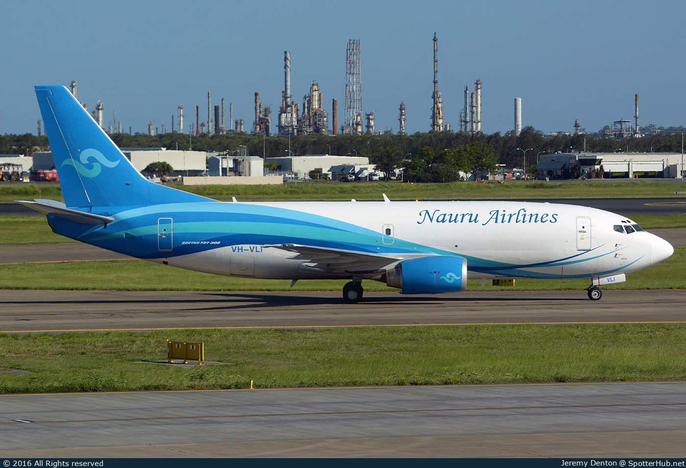 Photo of VH-VLI - Boeing 737-3H6(SF) operated by Nauru Airlines