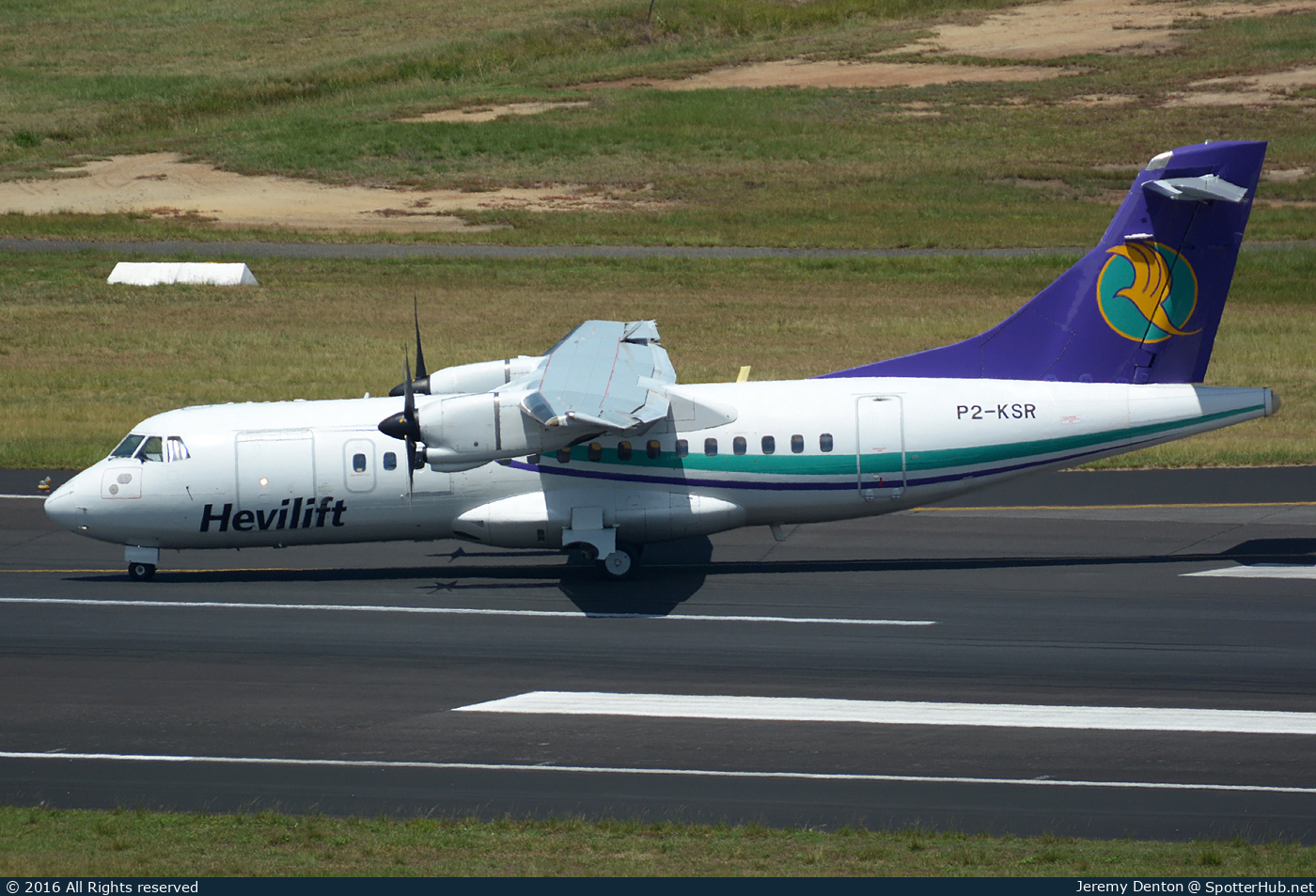 Photo of P2-KSR - ATR 42-320 operated by Hevilift PNG