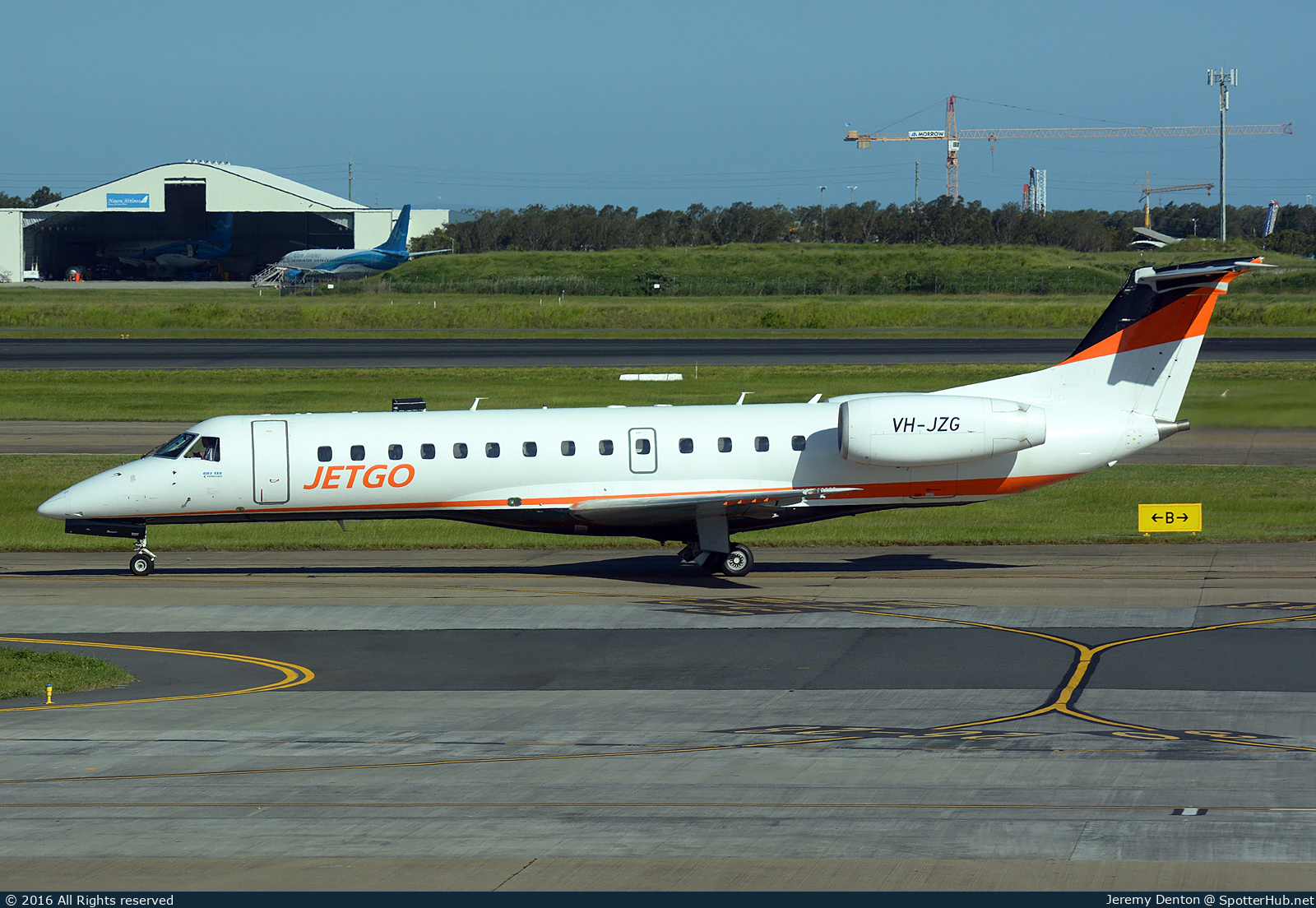 Photo of VH-JZG - Embraer ERJ-135LR operated by JetGo Australia