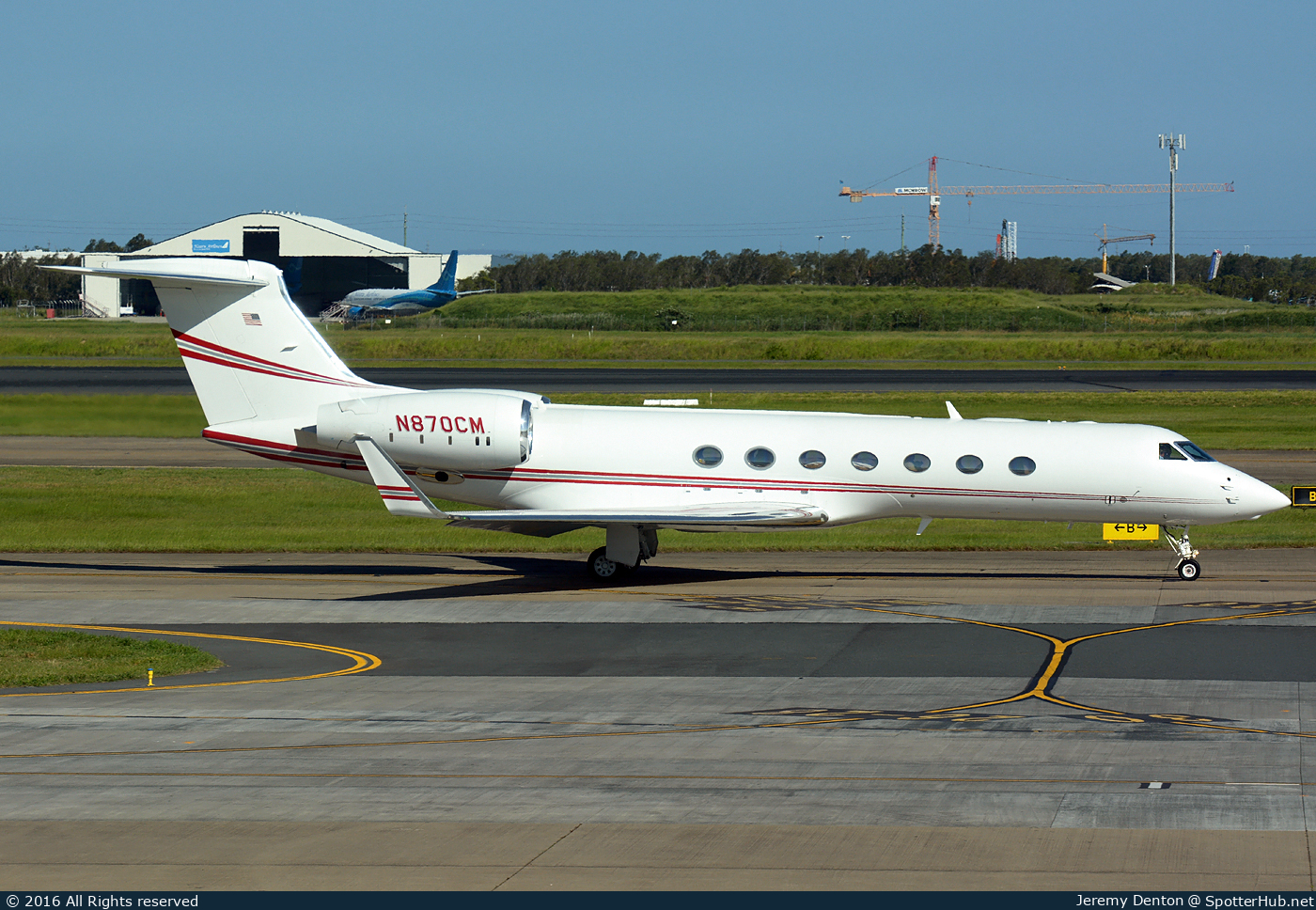 Photo of N870CM - Gulfstream GV-SP (G550) operated by Private