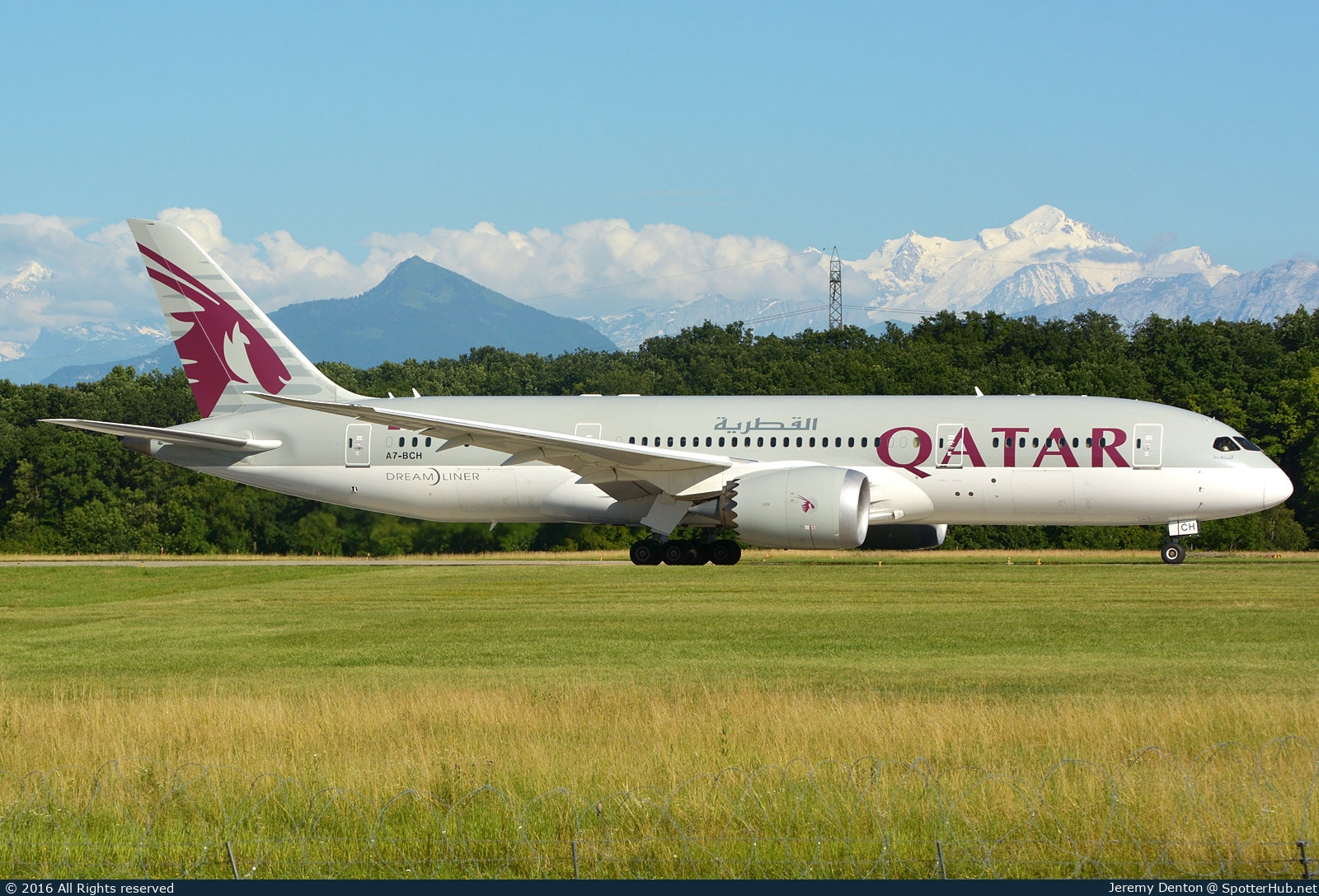 Photo of A7-BCH - Boeing 787-8 Dreamliner operated by Qatar Airways