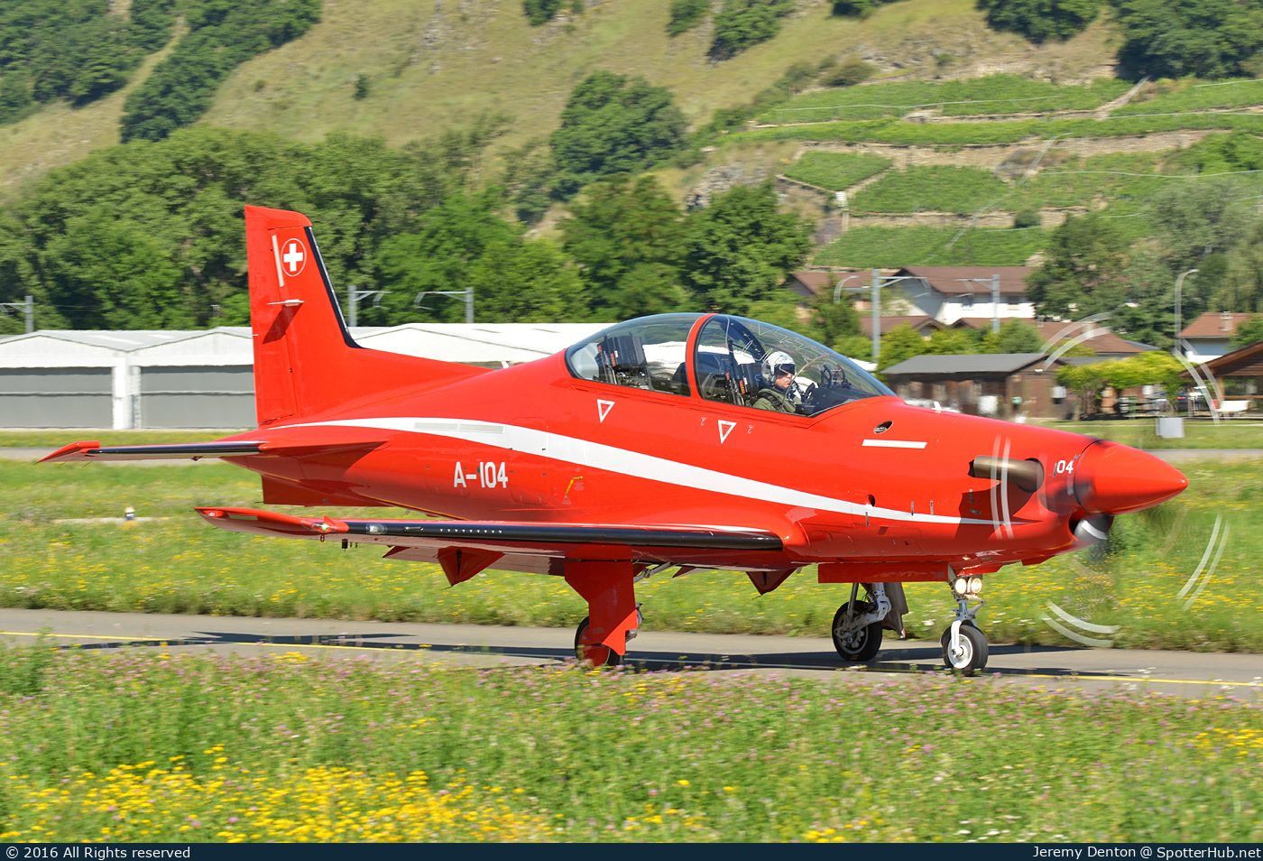 Photo of A-104 - Pilatus PC-21 operated by Swiss Air Force