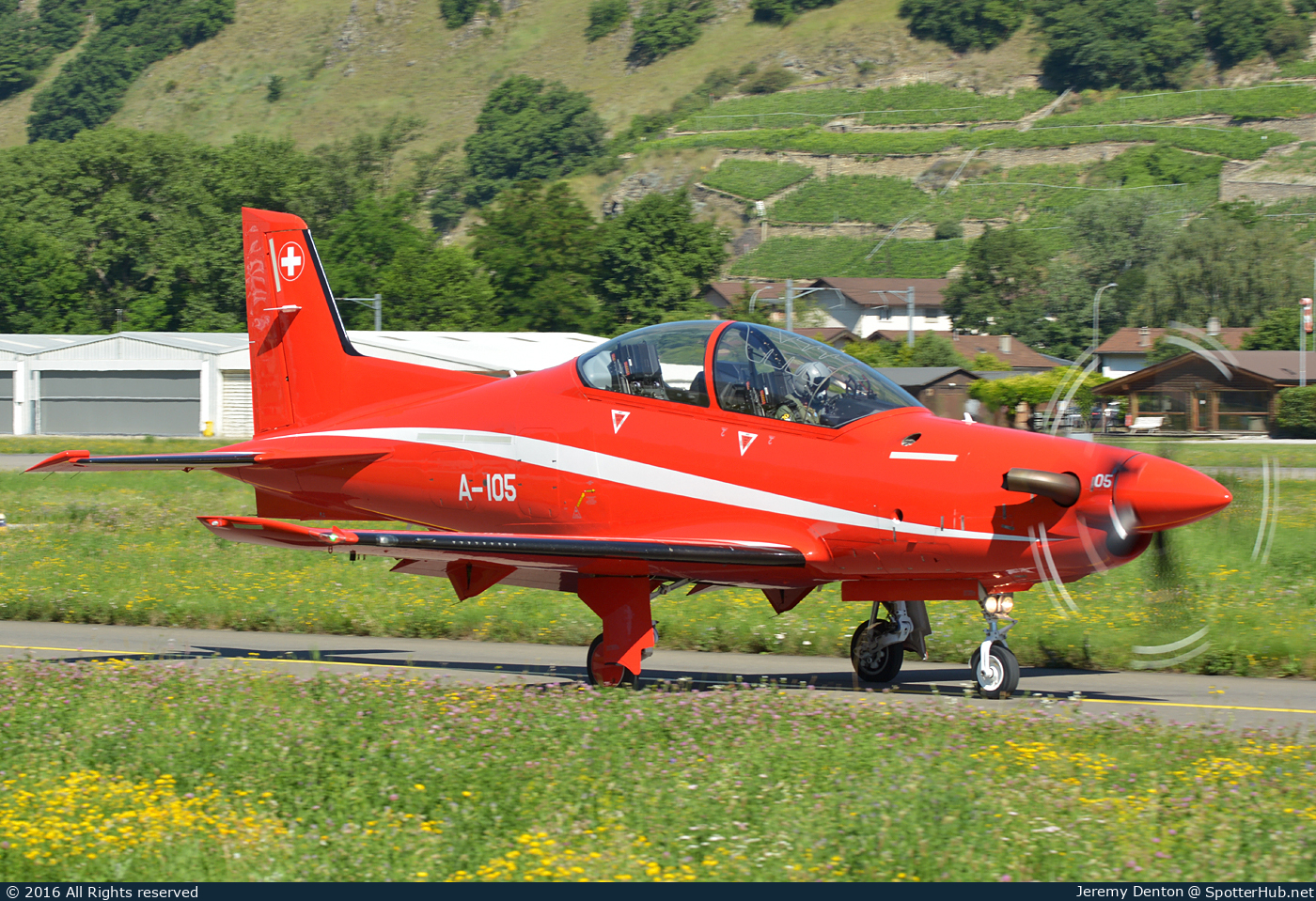 Photo of A-105 - Pilatus PC-21 operated by Swiss Air Force