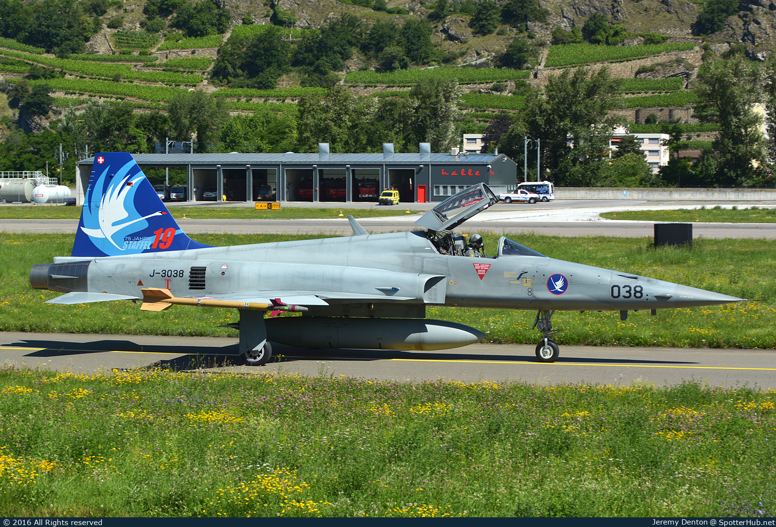 Photo of J-3038 - Northrop F-5E Tiger II operated by Swiss Air Force