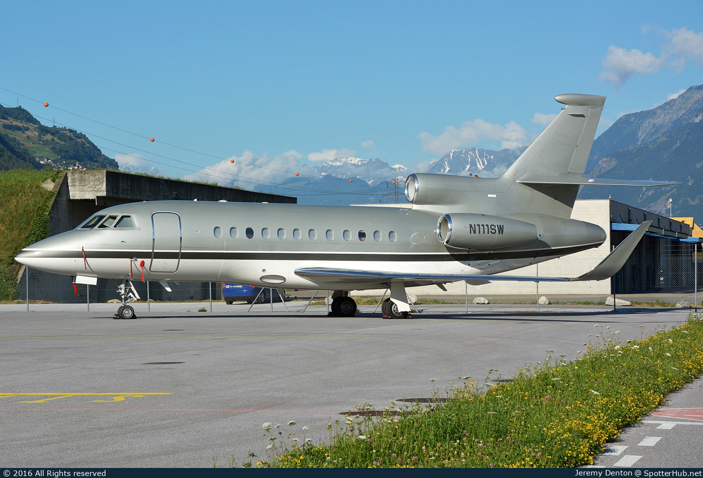 Photo of N111SW - Dassault Falcon 900EX operated by Presidential Aviation