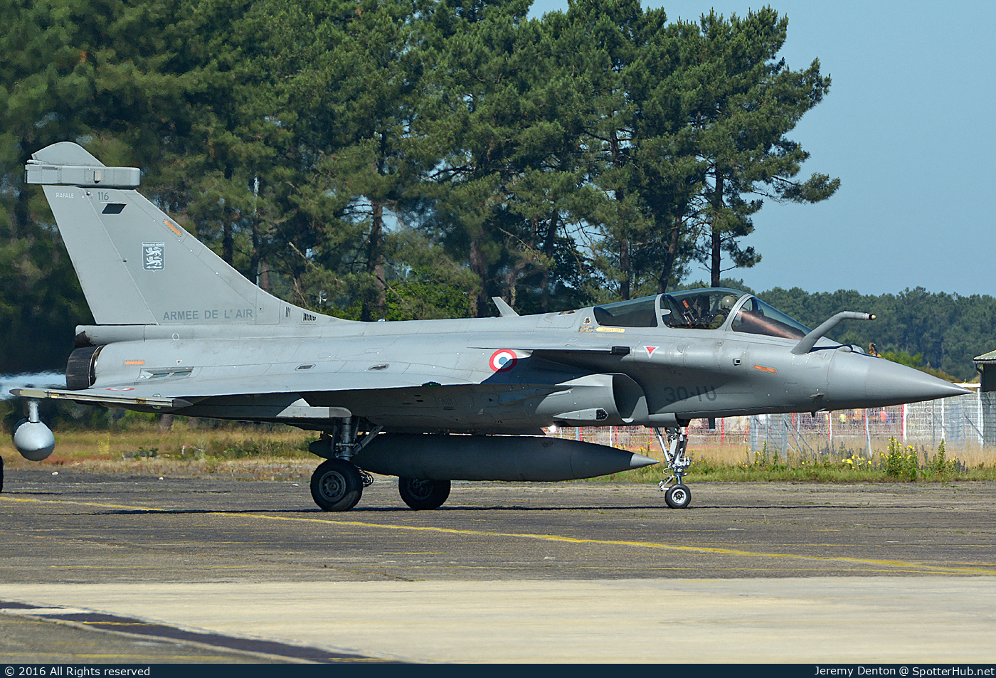 Photo of 116 - Dassault Rafale C operated by French Air Force