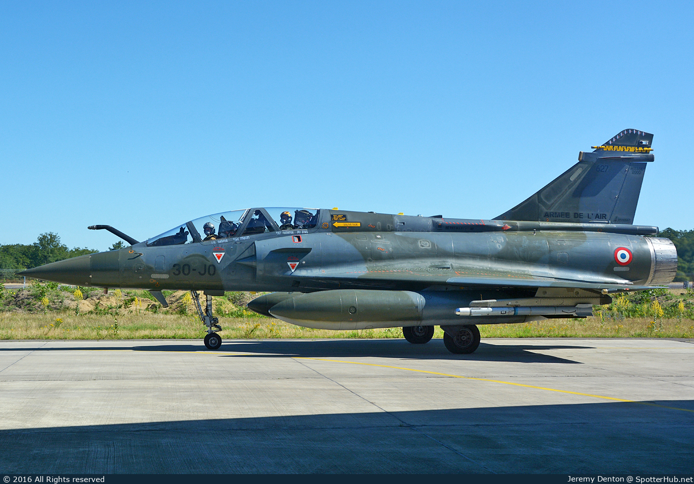 Photo of 627 - Dassault Mirage 2000D operated by French Air Force