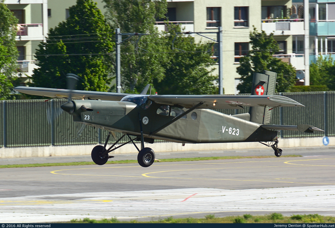 Photo of V-623 - Pilatus PC-6/B2-H2M-1 Turbo Porter operated by Swiss Air Force