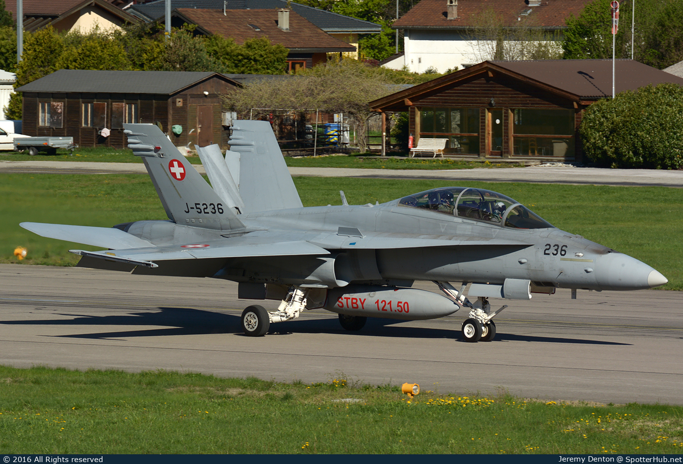 Photo of J-5236 - McDonnell Douglas F/A-18D Hornet operated by Swiss Air Force