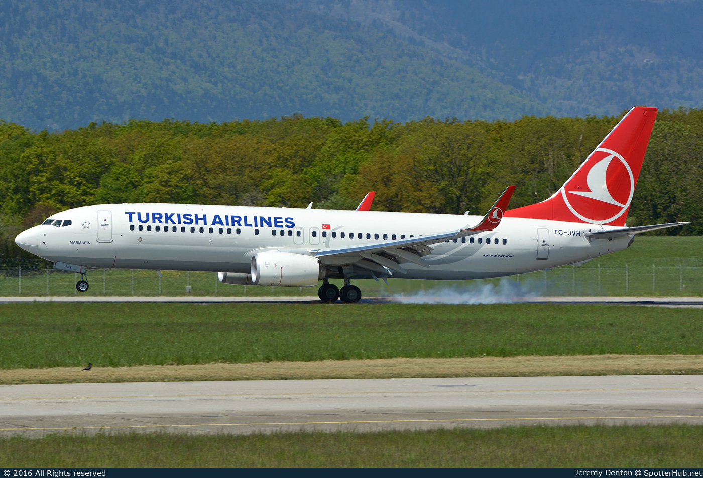 Photo of TC-JVH - Boeing 737-8F2 operated by Turkish Airlines