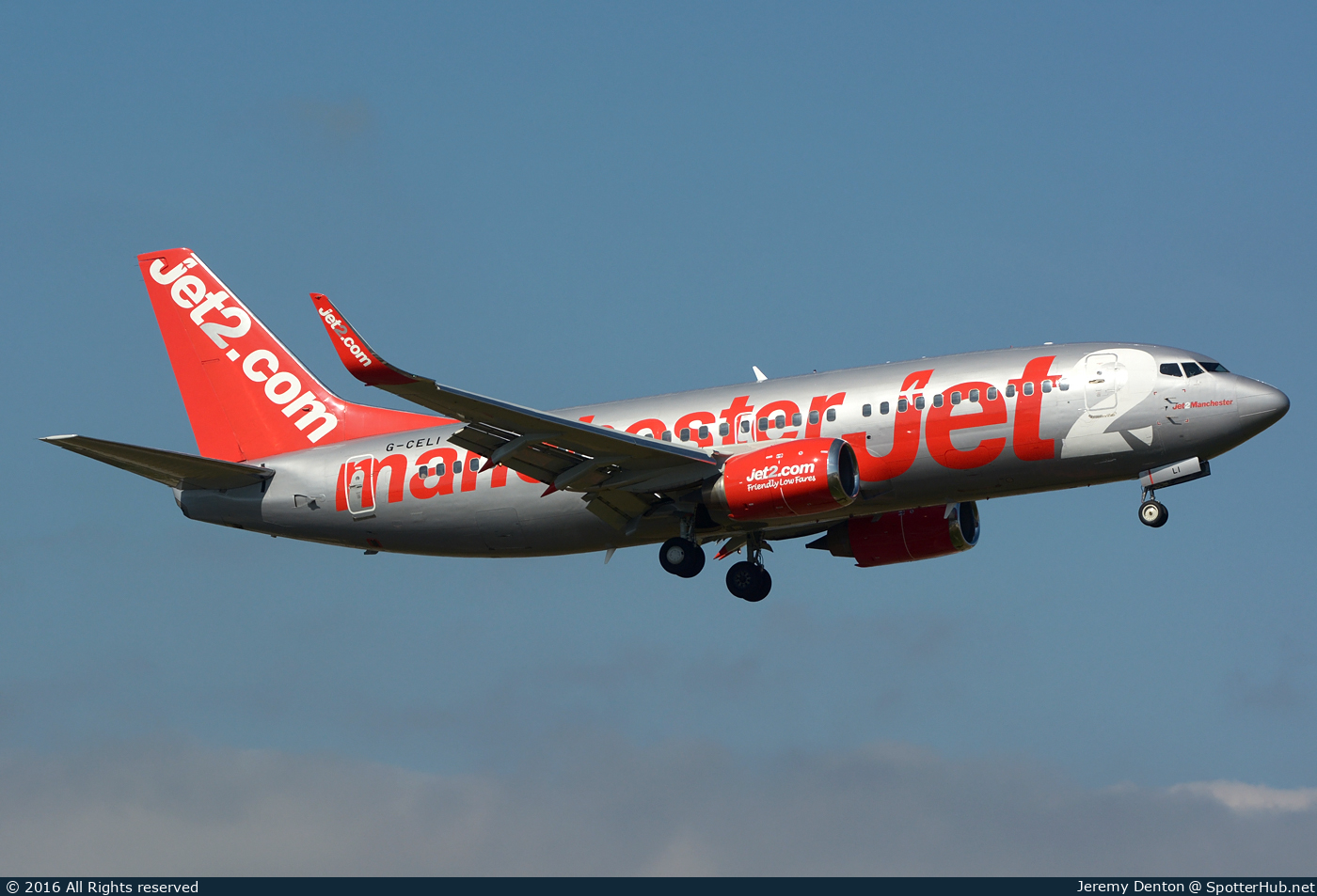 Photo of G-CELI - Boeing 737-330 operated by Jet2