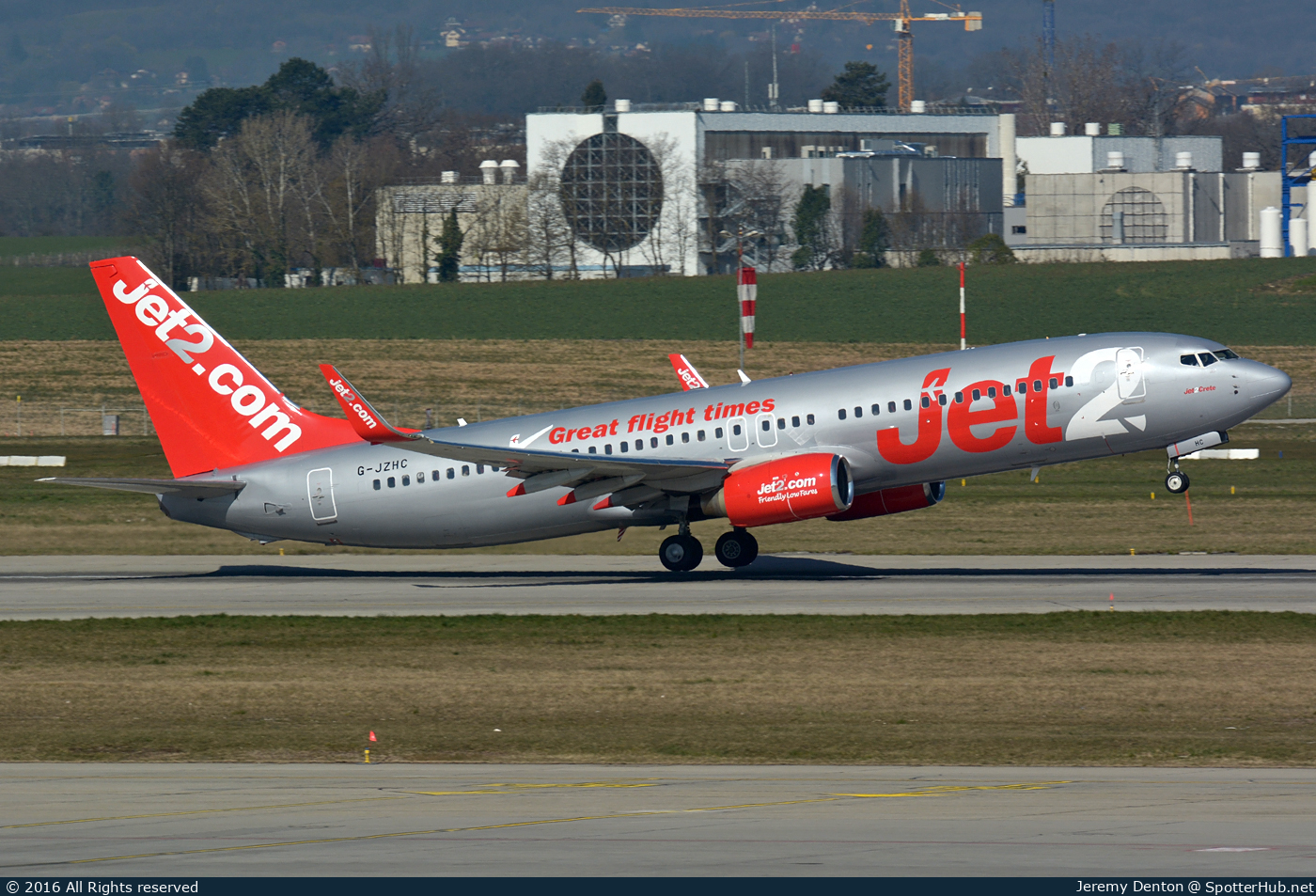 Photo of G-JZHC - Boeing 737-8K5 operated by Jet2