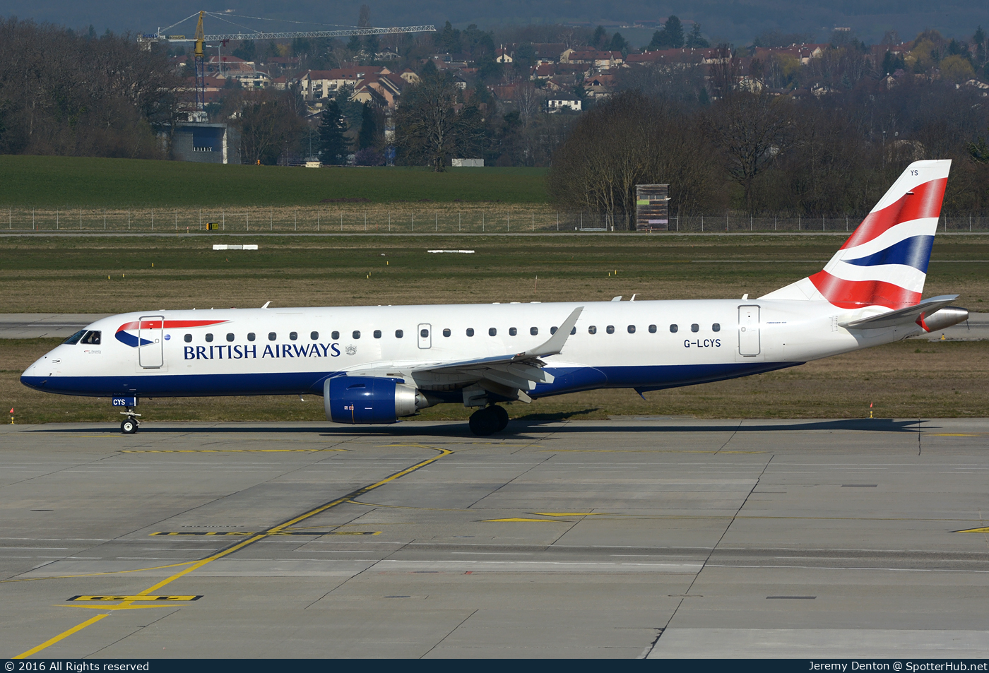 Photo of G-LCYS - Embraer ERJ-190SR operated by BA CityFlyer