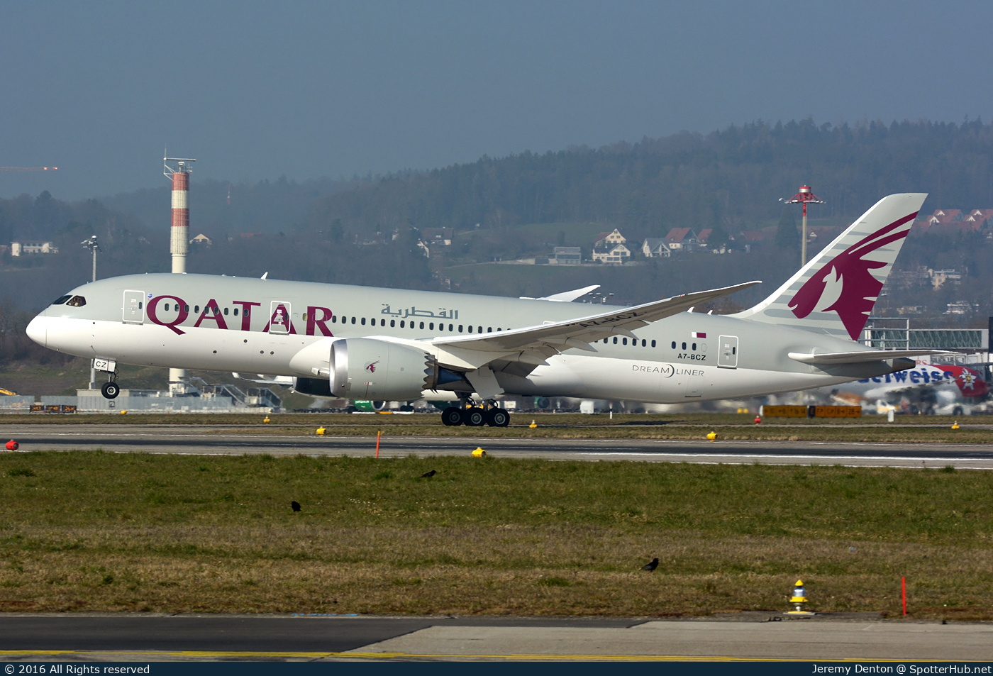Photo of A7-BCZ - Boeing 787-8 Dreamliner operated by Qatar Airways