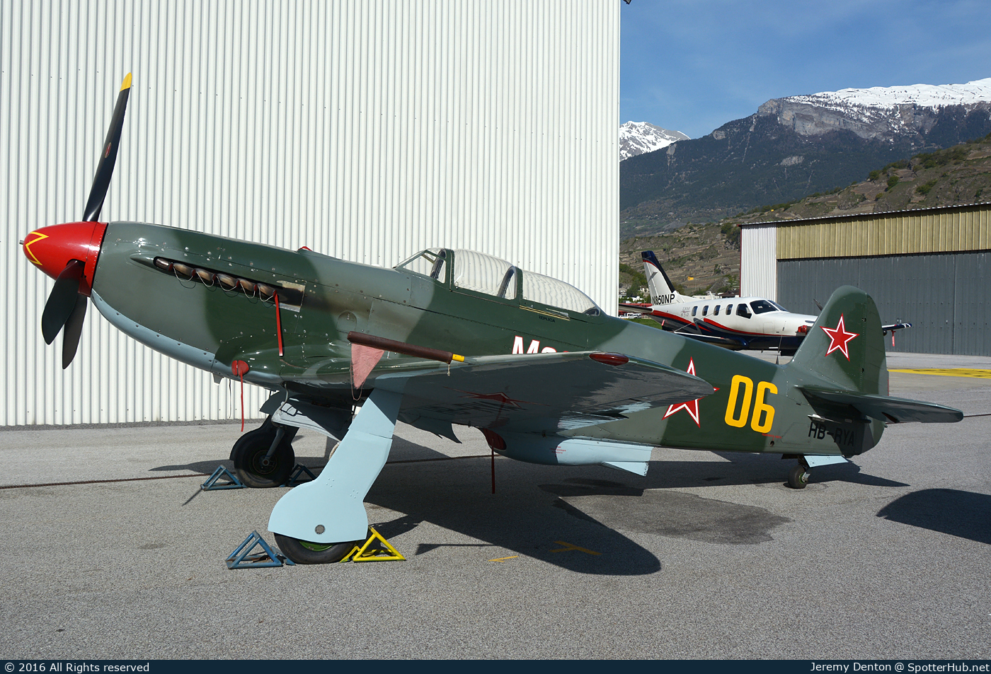 Photo of HB-RYA - Yakovlev Yak-9UM operated by Private