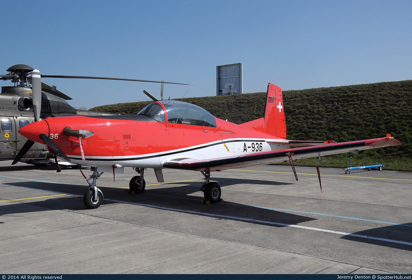 Photo of A-936 - Pilatus PC-7 operated by Swiss Air Force