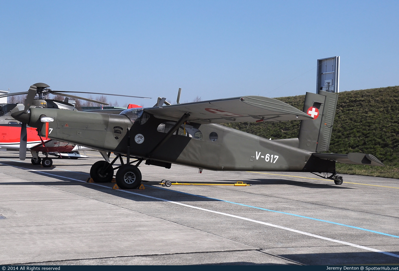 Photo of V-617 - Pilatus PC-6/B2-H2M-1 Turbo Porter operated by Swiss Air Force