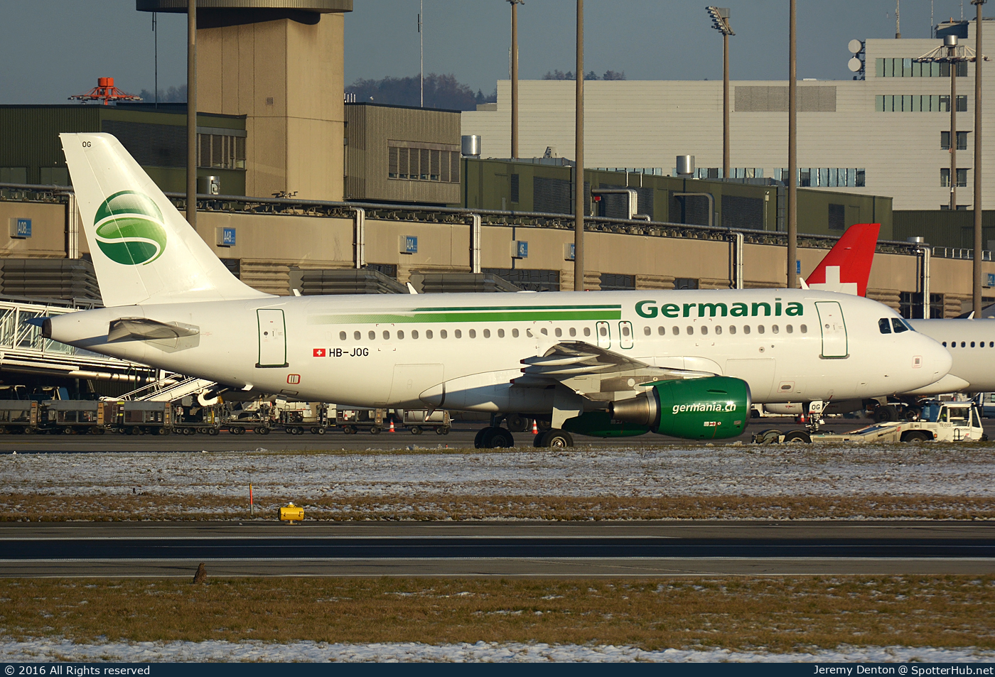 Photo of HB-JOG - Airbus A319-112 operated by Germania Flug