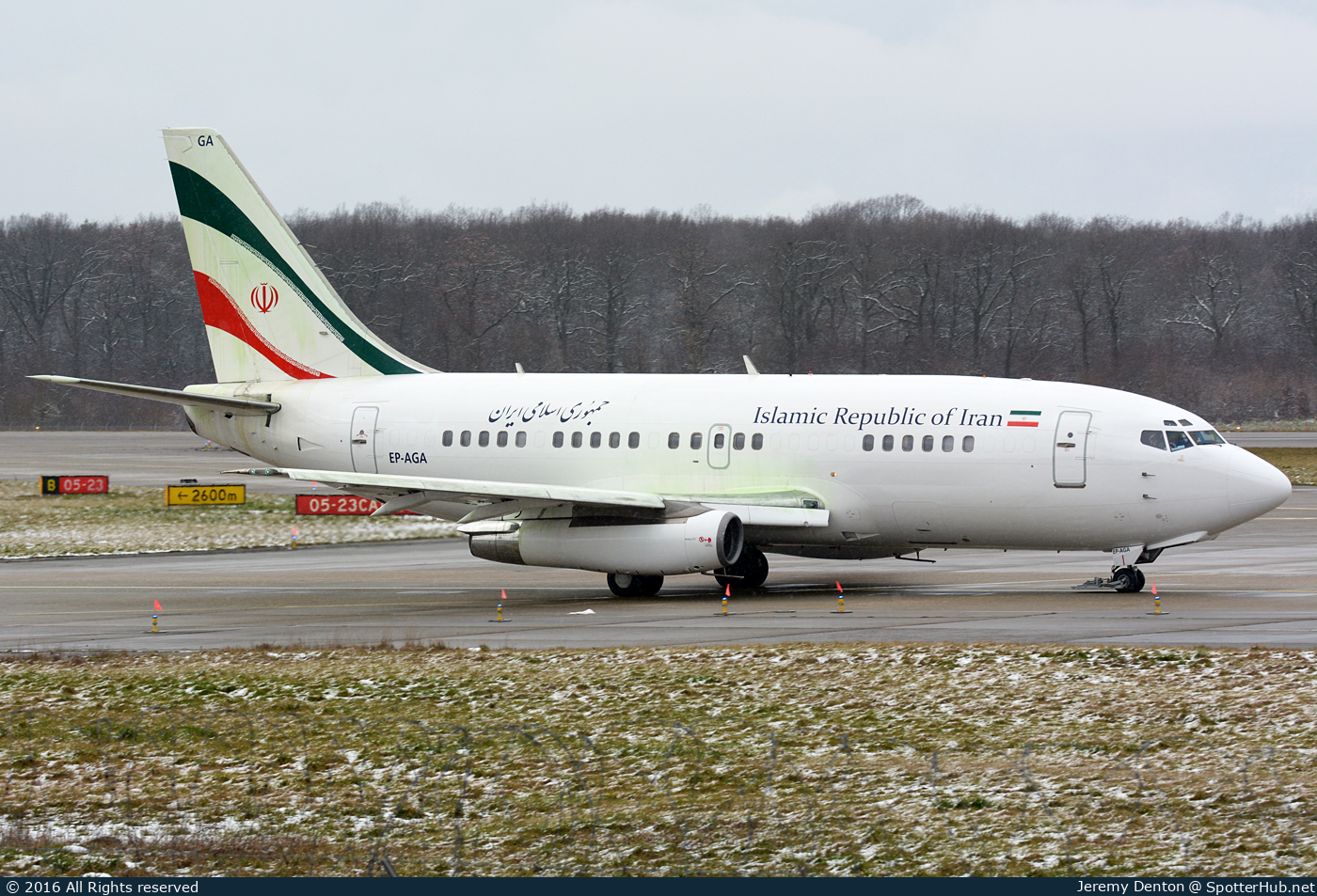 Photo of EP-AGA - Boeing 737-286(Adv) operated by Government of Islamic Republic of Iran