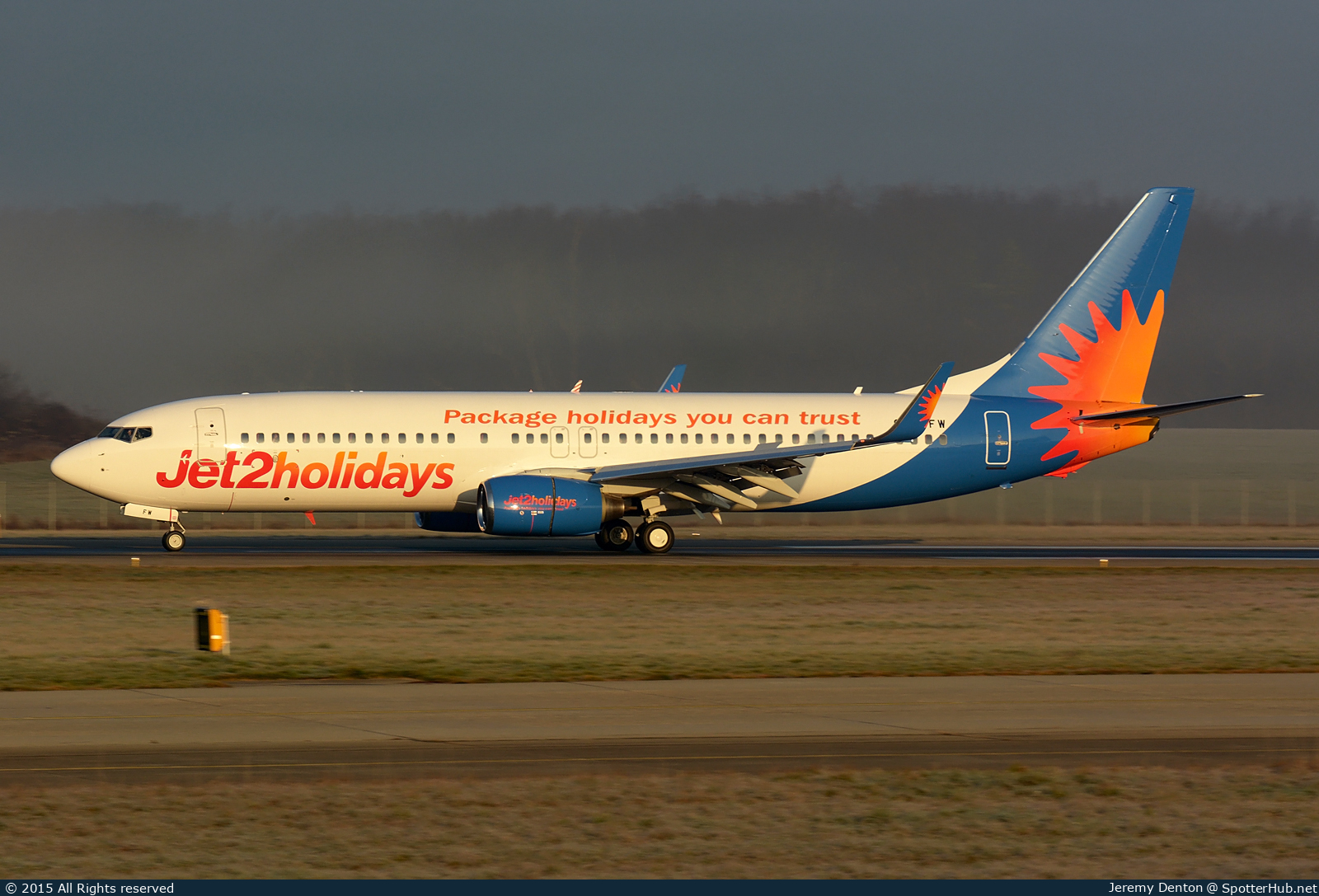 Photo of G-GDFW - Boeing 737-8K5 operated by Jet2