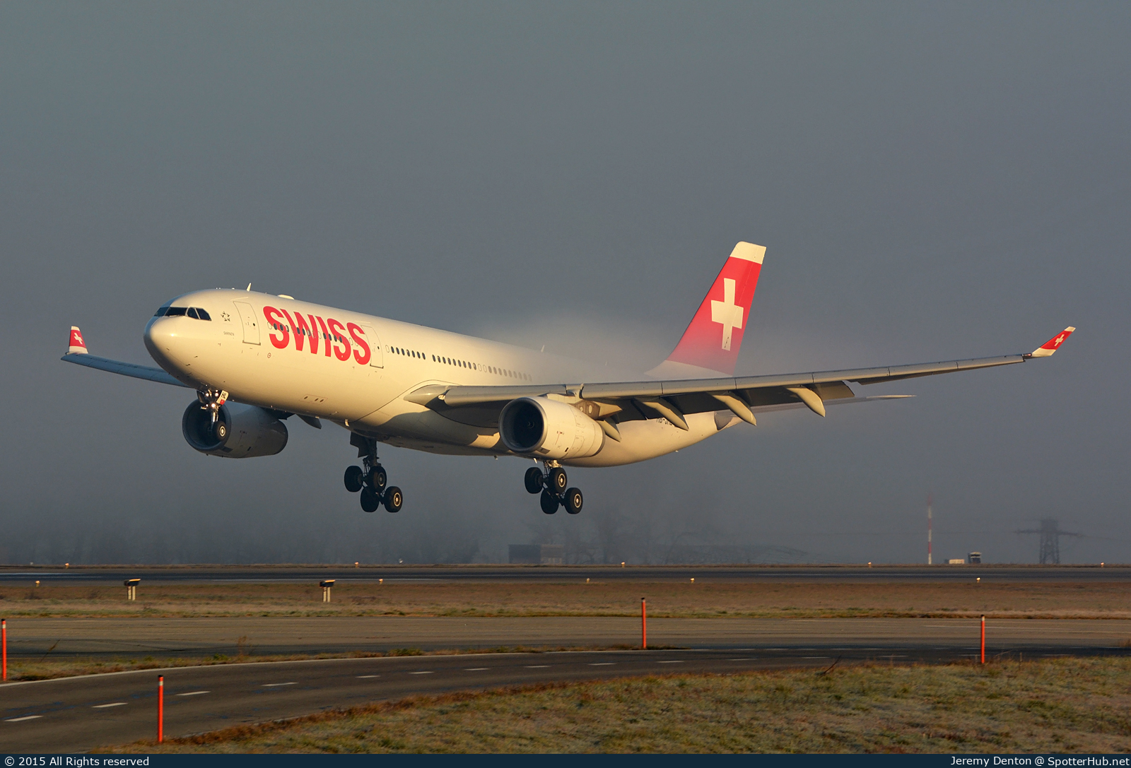 Photo of HB-JHL - Airbus A330-343 operated by Swiss International Air Lines
