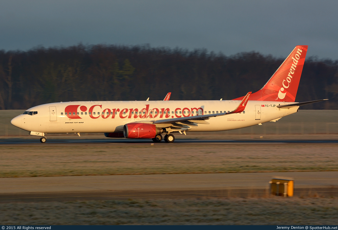 Photo of TC-TJP - Boeing 737-8BK operated by Corendon Airlines