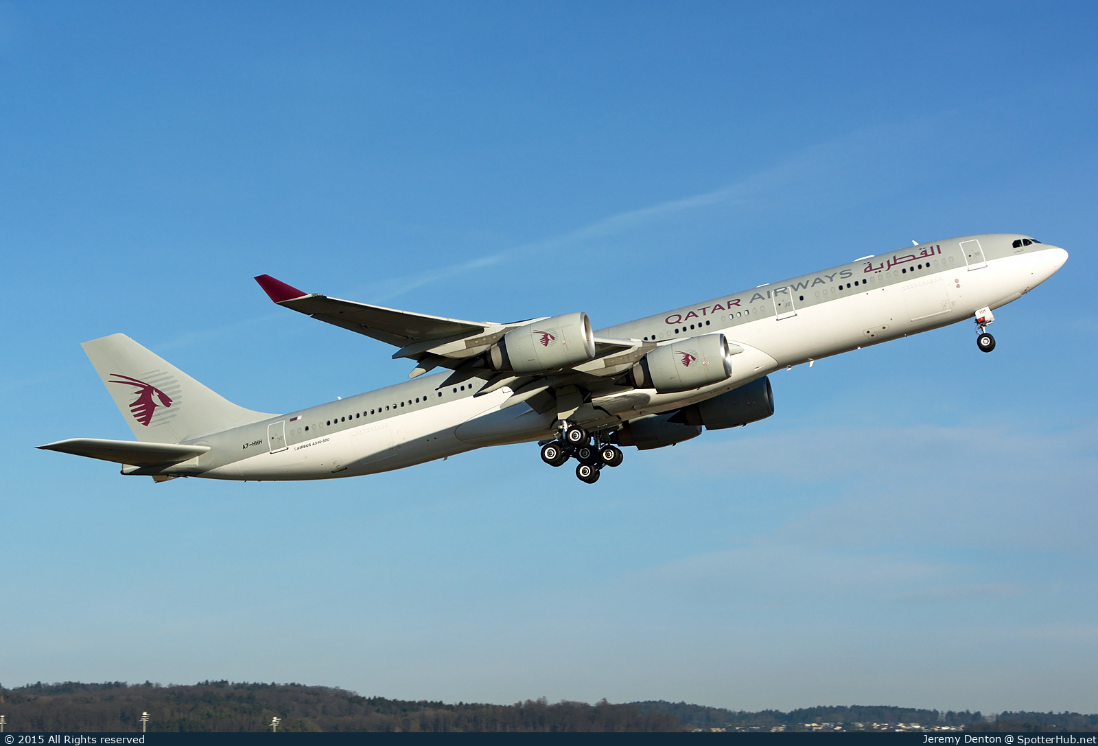 Photo of A7-HHH - Airbus A340-541 operated by Qatar Amiri Flight