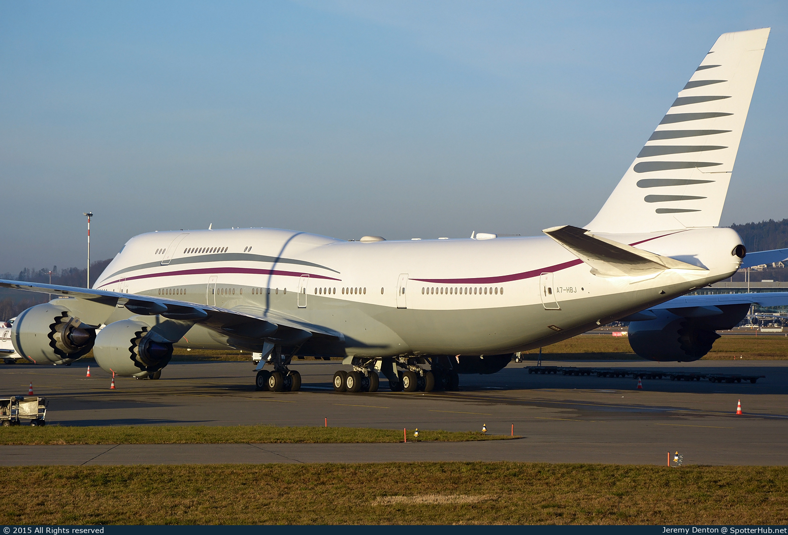 Photo of A7-HBJ - Boeing 747-8KB(BBJ) operated by Qatar Amiri Flight