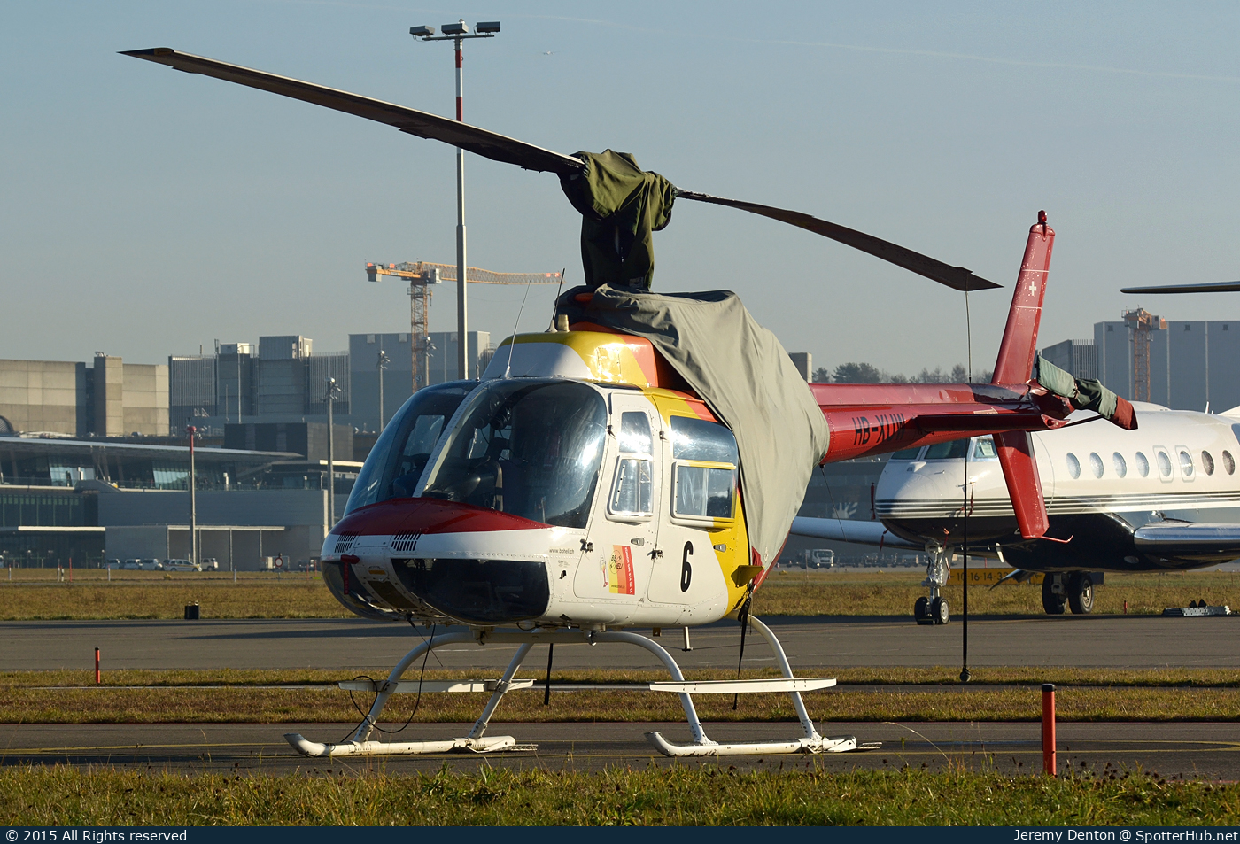 Photo of HB-XUW - Agusta-Bell AB-206B JetRanger III operated by BB Heli