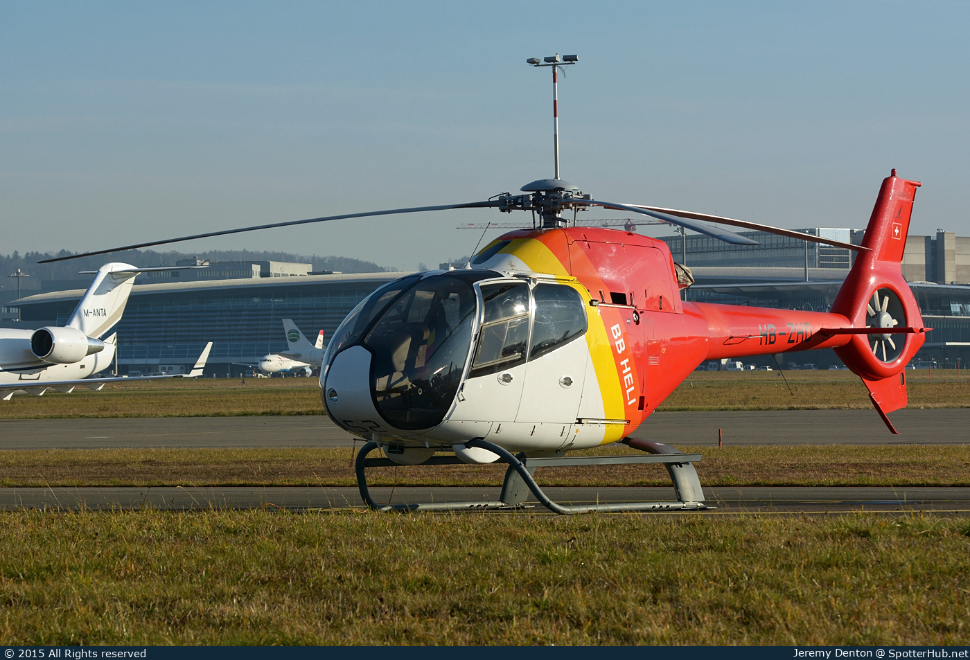 Photo of HB-ZHD - Eurocopter EC120B Colibri operated by BB Heli