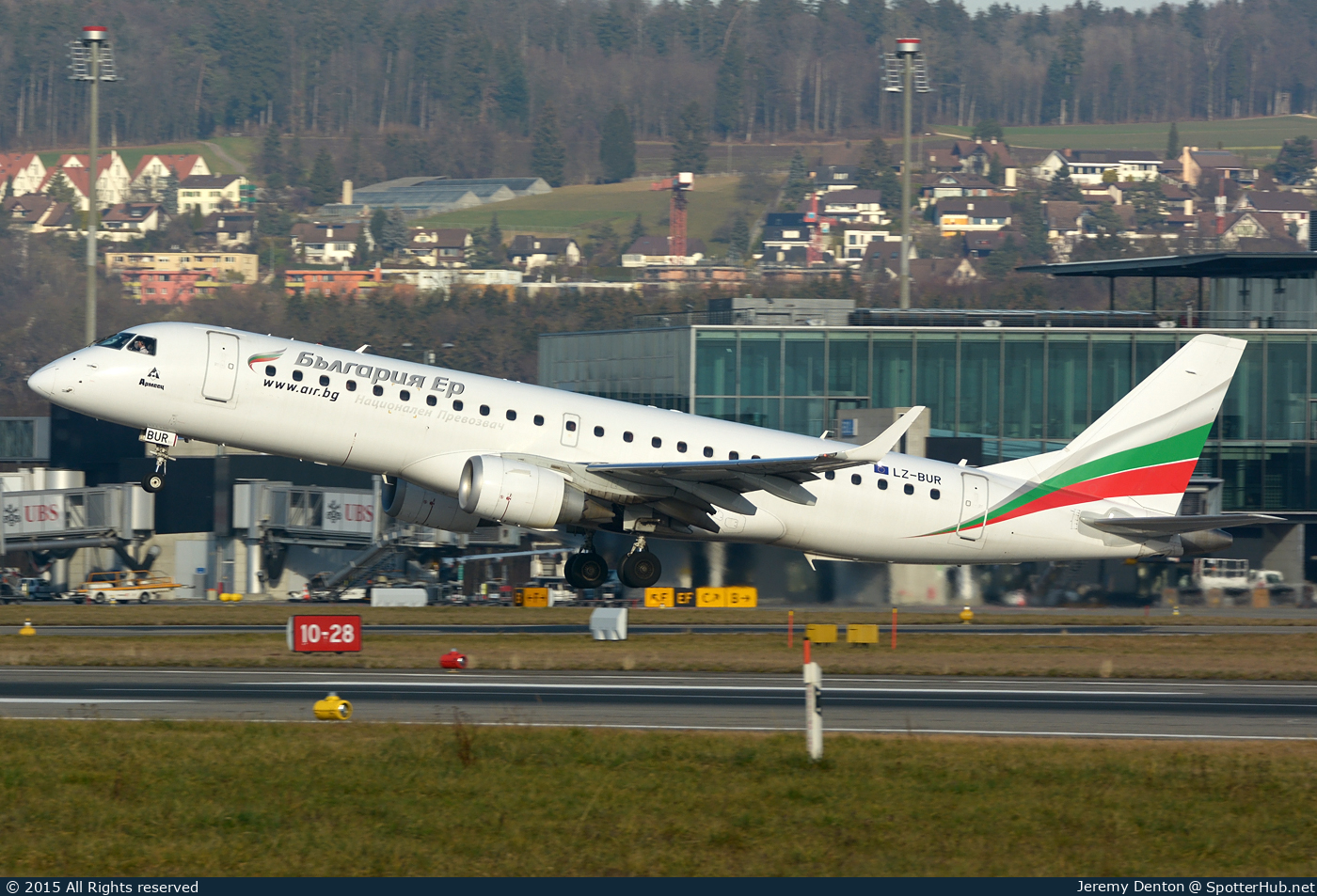 Photo of LZ-BUR - Embraer ERJ-190AR operated by Bulgaria Air