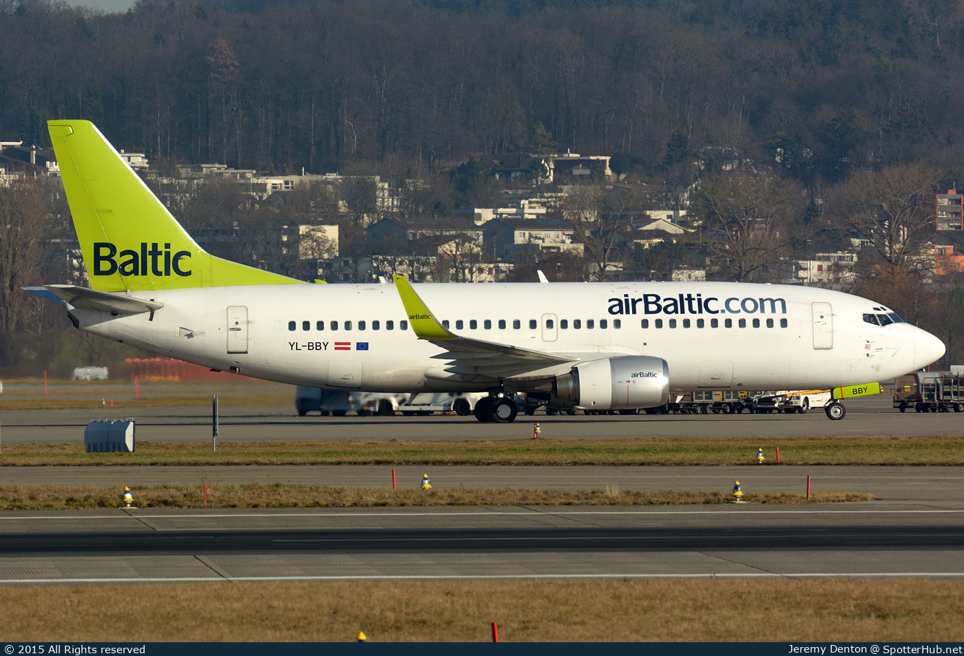 Photo of YL-BBY - Boeing 737-36Q operated by airBaltic
