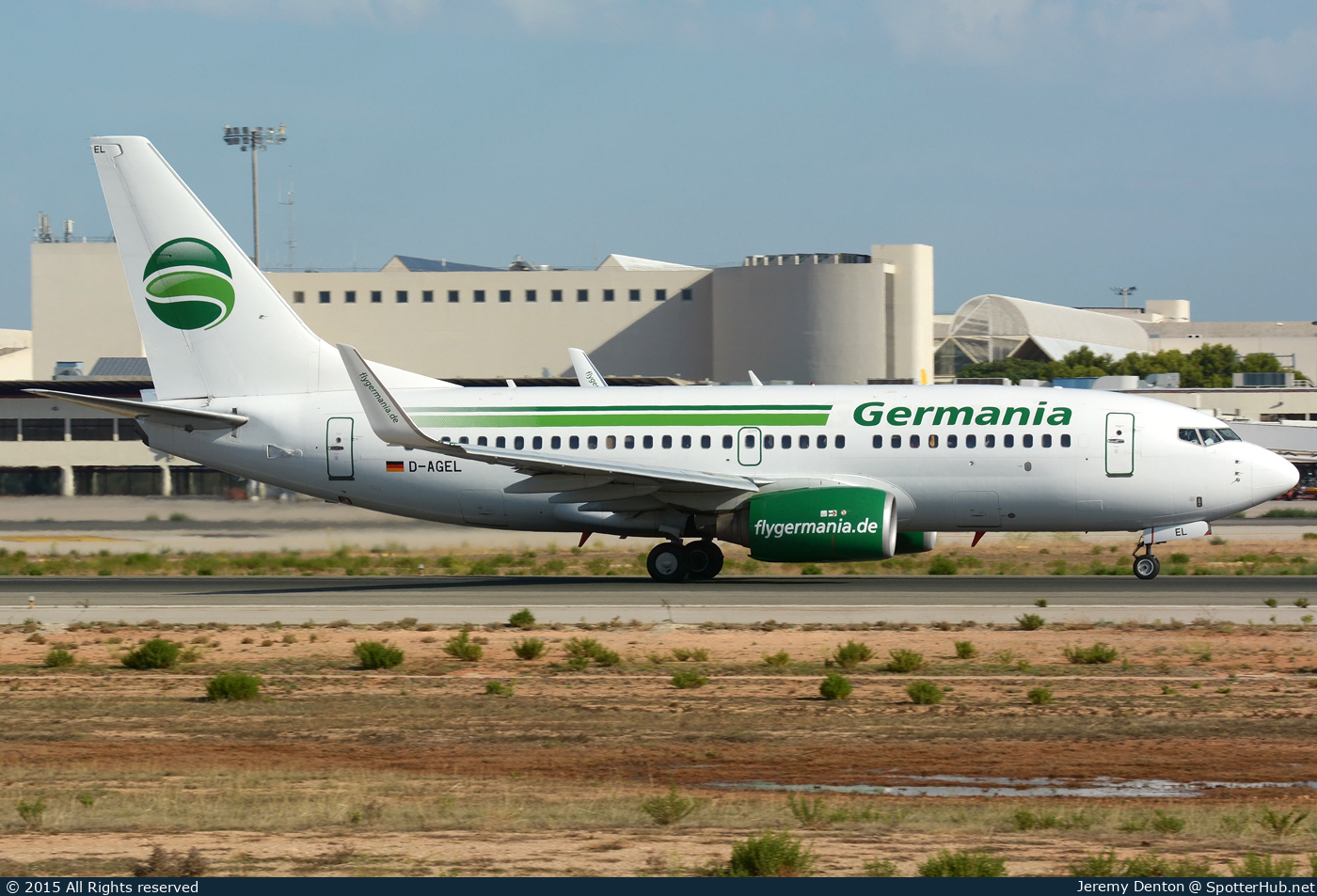 Photo of D-AGEL - Boeing 737-75B operated by Germania