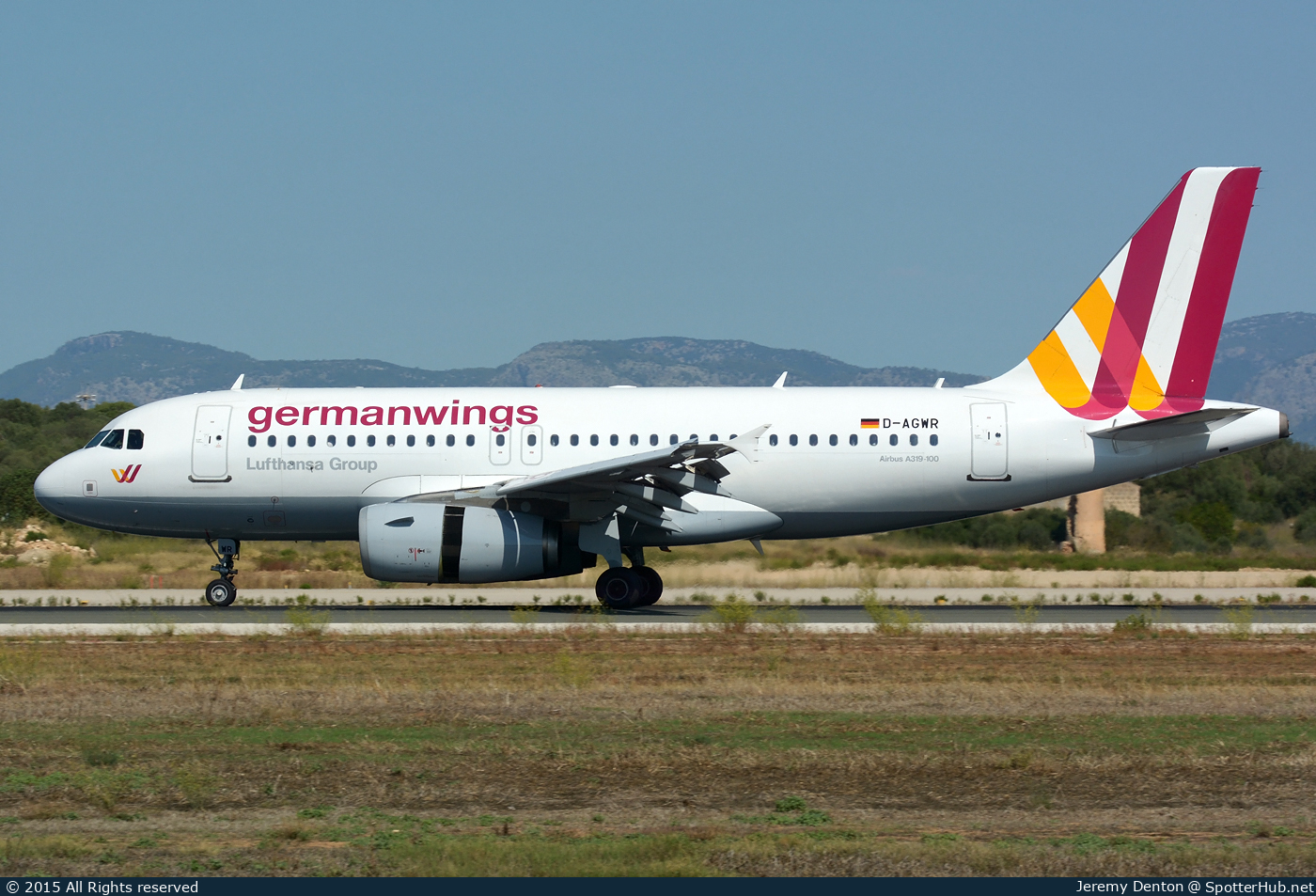 Photo of D-AGWR - Airbus A319-132 operated by Germanwings