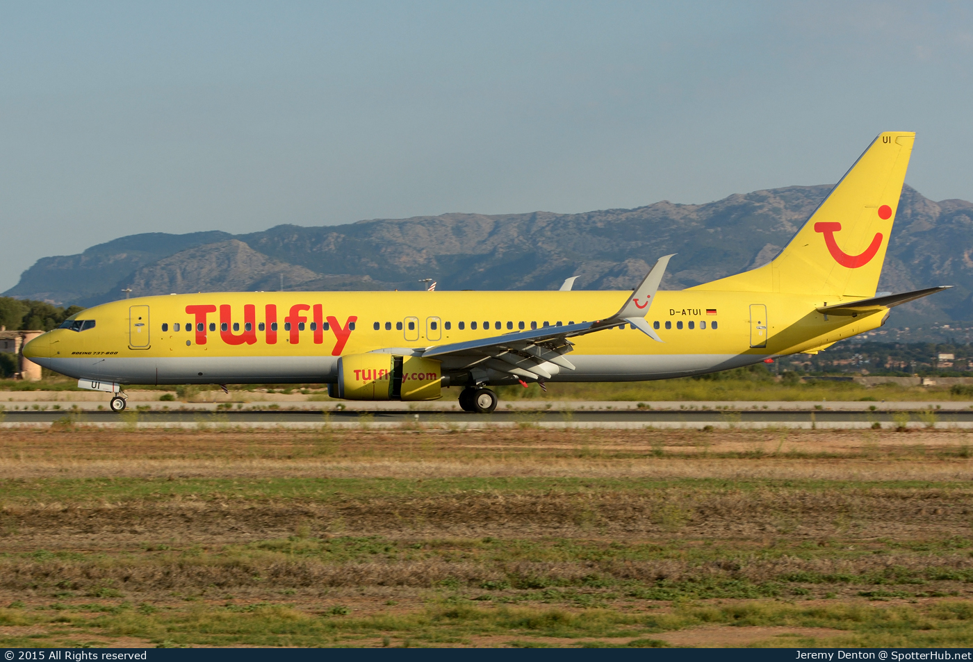 Photo of D-ATUI - Boeing 737-8K5 operated by TUIfly