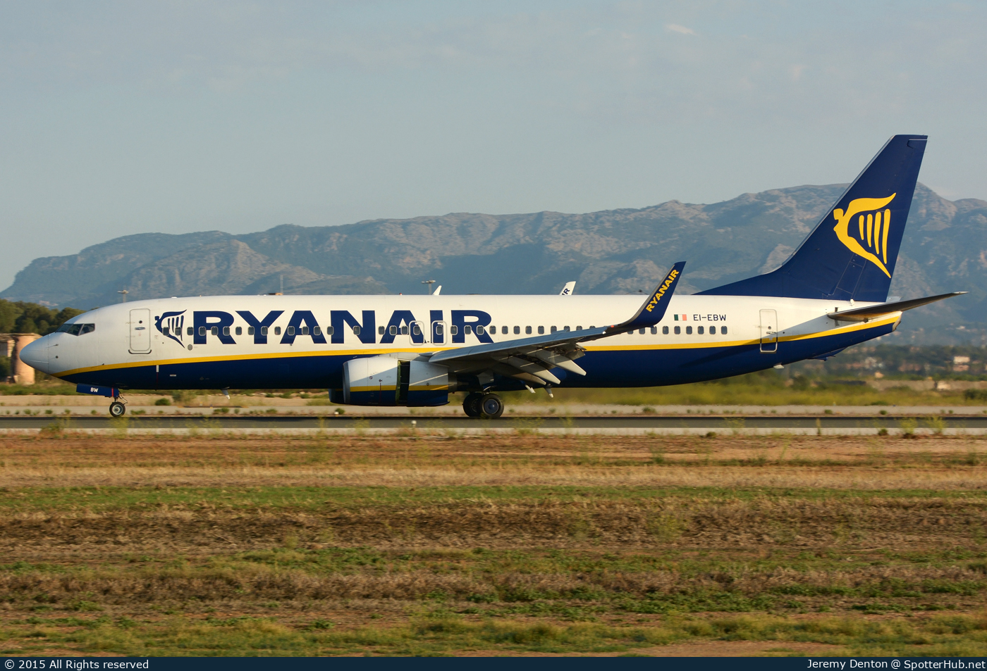 Photo of EI-EBW - Boeing 737-8AS operated by Ryanair