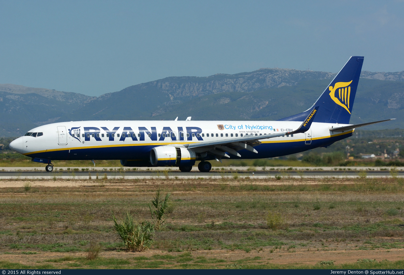 Photo of EI-EBH - Boeing 737-8AS operated by Ryanair