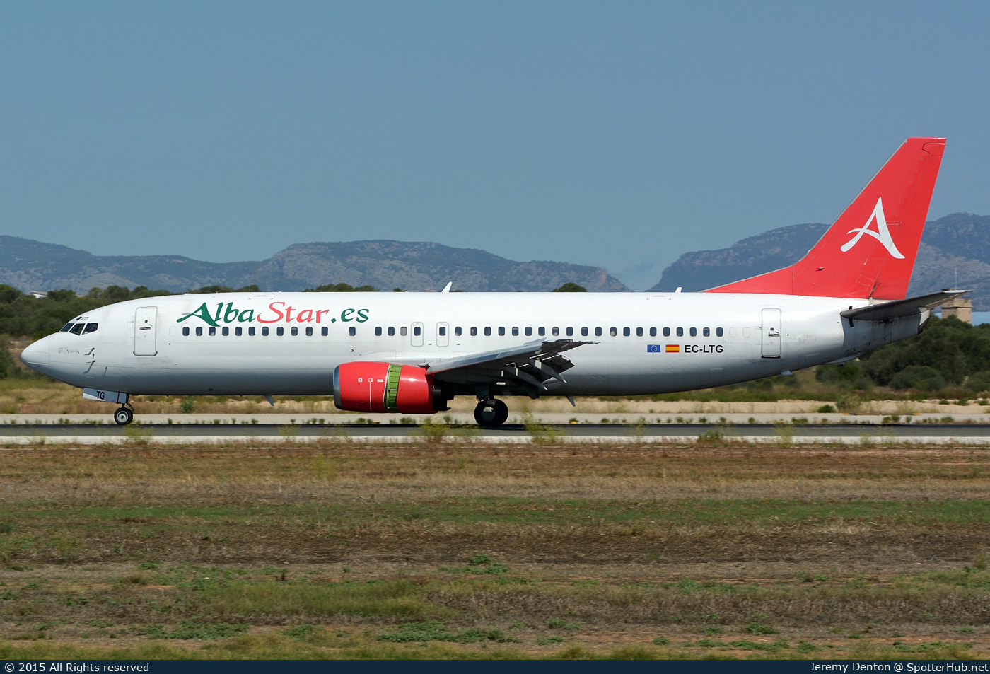 Photo of EC-LTG - Boeing 737-4K5 operated by AlbaStar