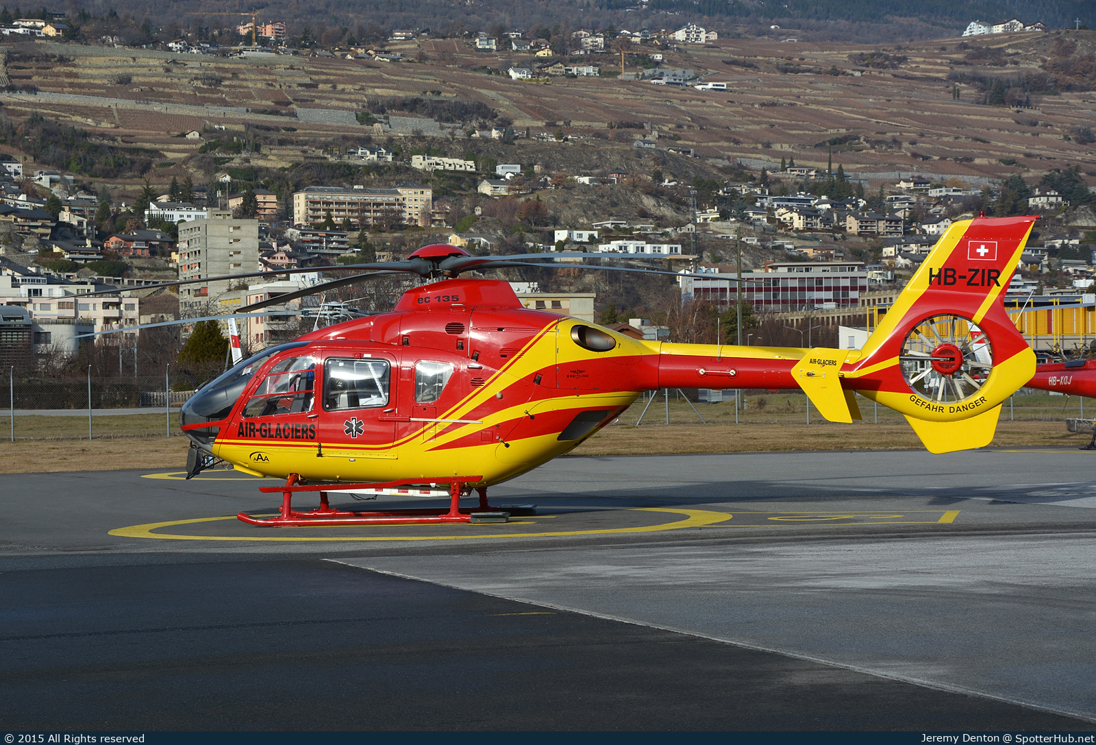 Photo of HB-ZIR - Eurocopter EC135 T1 operated by Air Glaciers