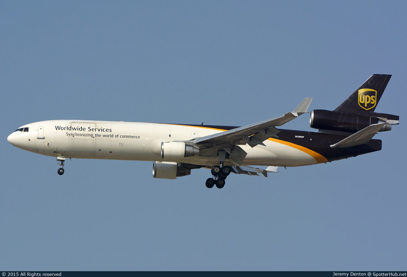 Photo of N280UP - McDonnell Douglas MD-11(F) operated by UPS United Parcel Service
