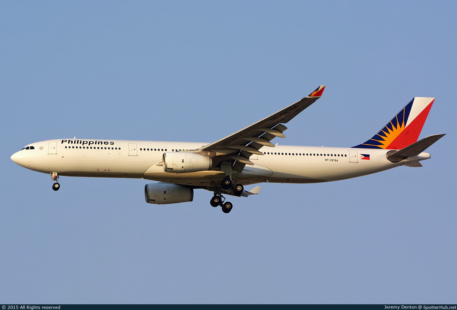 Photo of RP-C8784 - Airbus A330-343 operated by Philippine Airlines