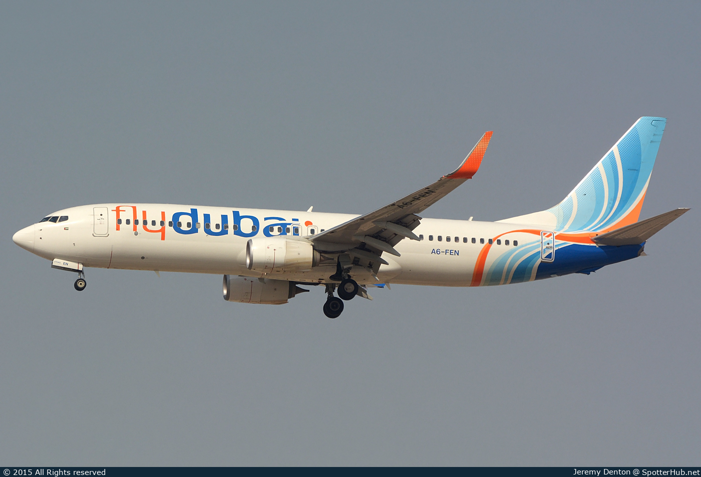 Photo of A6-FEN - Boeing 737-8KN operated by flydubai