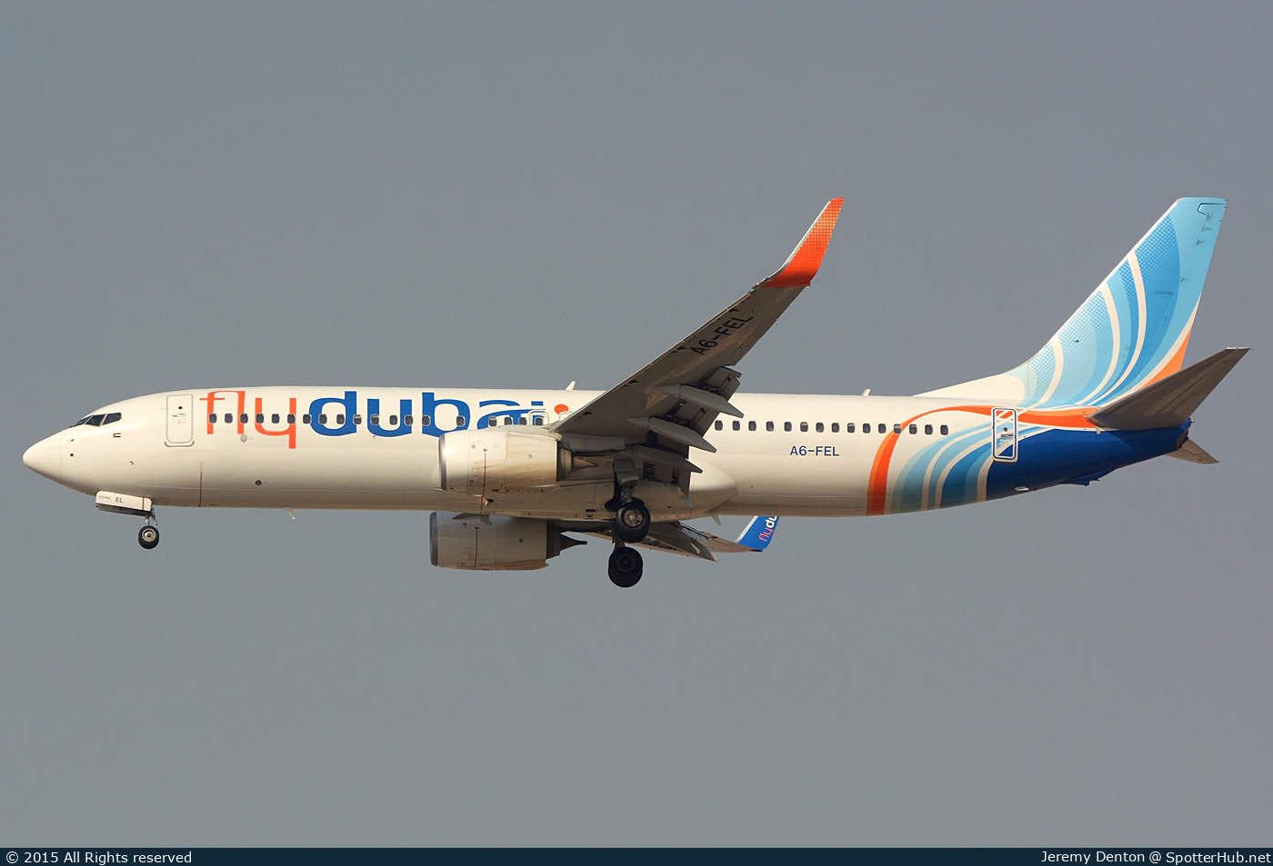 Photo of A6-FEL - Boeing 737-8KN operated by flydubai